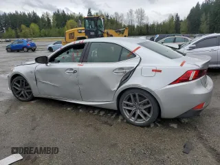 2015 Lexus IS 350 with VIN JTHCE1D26F5009134, listed as a Copart auction lot 52775215 with Not provided miles and Clean title. Bid and sale history available at DreamBid. Image 2.
