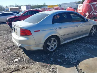 2005 Acura TL with VIN 19UUA66235A052185, listed as a IAAI auction lot 41496963 with 1 mi miles. Bid and sale history available at carsss.com. Image 4.
