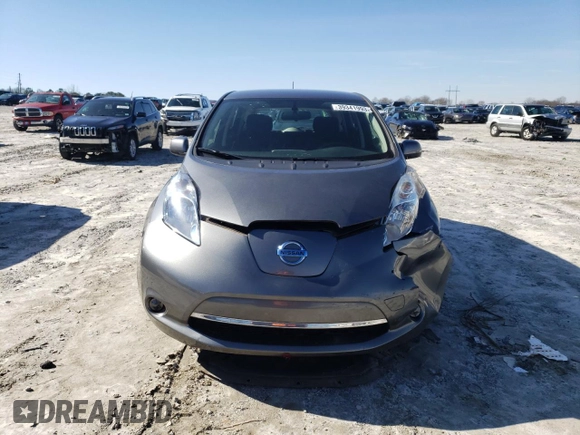 2015 Nissan LEAF SV with VIN 1N4AZ0CP4FC318011, listed as a Copart auction lot 39341993 with 73,756 mi miles. Bid and sale history available at carsss.com. Image 5.