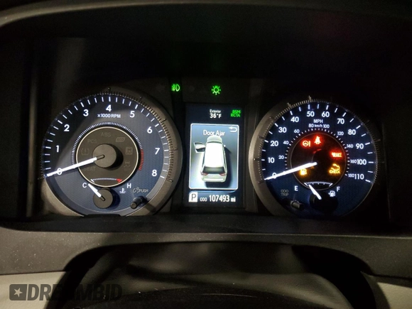 2019 Toyota Sienna XLE with VIN 5TDDZ3DC6KS218912, listed as a Copart auction lot 44767225 with 107,493 mi miles and Salvage Title. Bid and sale history available at carsss.com. Image 9.