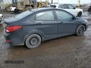2016 Hyundai Accent SE with VIN KMHCT4AE7GU070485, listed as a Copart auction lot 47302385 with 152,330 mi miles and Salvage Title. Bid and sale history available at carsss.com. Image 3.