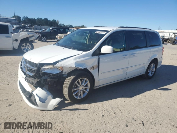 2016 Dodge Grand Caravan SXT with VIN 2C4RDGCG2GR249445, listed as a Copart auction lot 81609914 with 162,764 mi miles and Salvage Title. Bid and sale history available at carsss.com. Image 1.