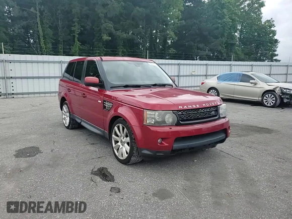 2013 Land Rover Range Rover Sport HSE Lux with VIN SALSK2D40DA778271, listed as a Copart auction lot 58244145 with 143,245 mi miles and Salvage title. Bid and sale history available at DreamBid. Image 14.