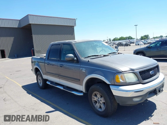 2003 Ford F-150 XLT with VIN 1FTRW08L63KD17116, listed as a IAAI auction lot 42811062 with Not provided miles and . Bid and sale history available at DreamBid. Image 1.