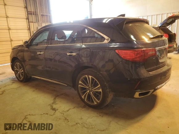 2019 Acura MDX Technology z VIN 5J8YD3H54KL000269, wystawiony jako Copart lot #51923755 z przebiegiem 87 395 mil mil oraz Szkoda całkowita • Salvage title. Historia ofert i sprzedaży dostępna na DreamBid. Obrazek 2.