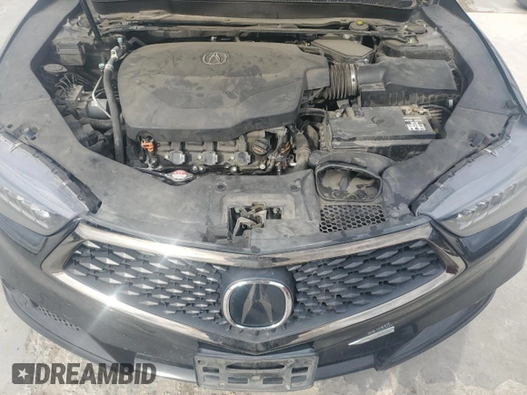 2019 Acura TLX w/A-Spec Pkg with VIN 19UUB2F6XKA004297, listed as a Copart auction lot 89343005 with 112,572 mi miles and Clean Title. Bid and sale history available at carsss.com. Image 11.