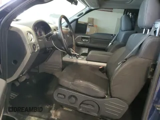 2007 Ford F-150 XLT with VIN 1FTPX14V37KD27495, listed as a Copart auction lot 56120405 with 96,557 mi miles and Salvage title. Bid and sale history available at DreamBid. Image 7.