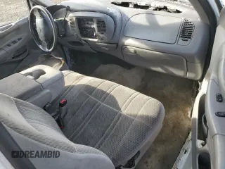 1997 Ford F-150 XL with VIN 1FTDX1869VKA43999, listed as a Copart auction lot 42239815 with 145,238 mi miles and Salvage Title. Bid and sale history available at carsss.com. Image 8.