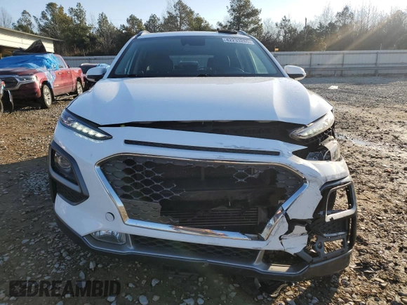 2021 Hyundai Kona Limited with VIN KM8K33A58MU715825, listed as a Copart auction lot 42233265 with 102,224 mi miles and Salvage Title. Bid and sale history available at carsss.com. Image 5.