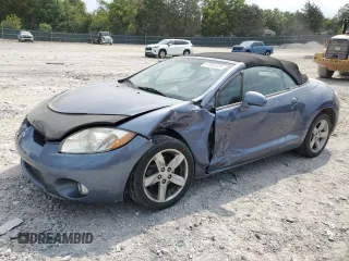2007 Mitsubishi Eclipse GS with VIN 4A3AL25F07E059824, listed as a Copart auction lot 67555324 with 151,608 mi miles and Salvage Title. Bid and sale history available at carsss.com. Image 1.