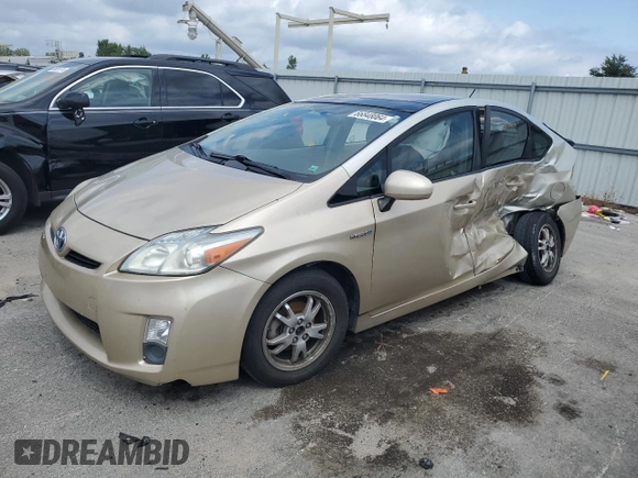 2010 Toyota Prius II with VIN JTDKN3DU1A0244282, listed as a Copart auction lot 66848064 with 236,348 mi miles and Salvage Title. Bid and sale history available at carsss.com. Image 1.