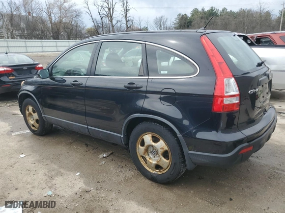 2008 Honda CR-V LX with VIN JHLRE48398C076442, listed as a Copart auction lot 53959985 with 161,799 mi miles and Non Repairable. Bid and sale history available at carsss.com. Image 2.