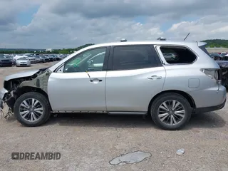 2018 Nissan Pathfinder SV with VIN 5N1DR2MM8JC650965, listed as a IAAI auction lot 42673823 with 113,611 mi miles and . Bid and sale history available at DreamBid. Image 15.