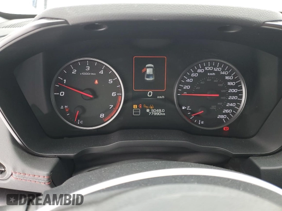 2022 Subaru WRX Limited with VIN JF1VBAL67N9018610, listed as a Copart auction lot 88253285 with 77,990 mi miles and Salvage title. Bid and sale history available at DreamBid. Image 9.