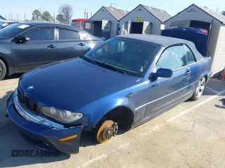 2005 BMW 3 Series 325Ci with VIN WBABW33415PL37327, listed as a IAAI auction lot 41779835 with 93,473 mi miles and . Bid and sale history available at carsss.com. Image 2.