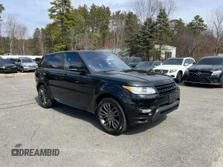 2017 Land Rover Range Rover Sport HSE Dynamic with VIN SALWV2FV9HA136152, listed as a Copart auction lot 50953945 with 120,643 mi miles and Clean Title. Bid and sale history available at carsss.com. Image 2.