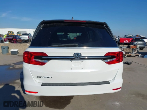 2023 Honda Odyssey EX-L with VIN 5FNRL6H66PB029475, listed as a IAAI auction lot 41128411 with 49,662 mi miles. Bid and sale history available at carsss.com. Image 17.