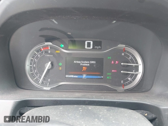 2019 Honda Ridgeline RTL-E with VIN 5FPYK3F73KB006244, listed as a IAAI auction lot 42167460 with 53,498 mi miles and . Bid and sale history available at DreamBid. Image 7.