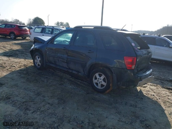 2008 Pontiac Torrent with VIN 2CKDL33F786046429, listed as a IAAI auction lot 41517641 with 165581 miles. Bid and sale history available at carsss.com. Image 3.