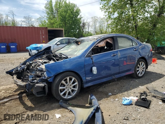 2006 Acura TSX Navi with VIN JH4CL96916C016860, listed as a Copart auction lot 54047475 with Not provided miles and Non repairable. Bid and sale history available at DreamBid. Image 1.