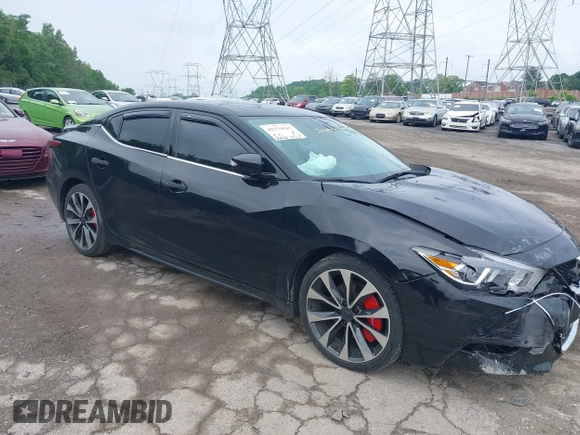 2016 Nissan Maxima S with VIN 1N4AA6AP5GC415524, listed as a IAAI auction lot 42370187 with 71,642 mi miles and . Bid and sale history available at DreamBid. Image 1.