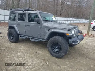 2019 Jeep Wrangler Unlimited Sahara with VIN 1C4HJXEGXKW633636, listed as a IAAI auction lot 41733557 with 78,082 mi miles. Bid and sale history available at carsss.com. Image 1.