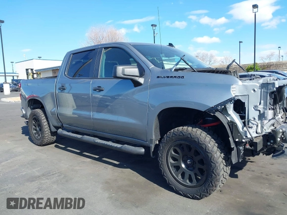 2024 Chevrolet Silverado 1500 Custom with VIN 3GCPABEKXRG301790, listed as a IAAI auction lot 41905893 with 6,800 mi miles and . Bid and sale history available at DreamBid. Image 14.