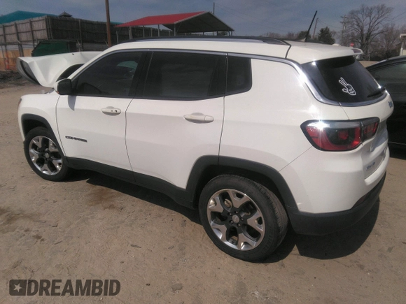 2017 Jeep Compass Limited z VIN 3C4NJDCBXHT641050, wystawiony jako IAAI lot #41838264 z przebiegiem 125 448 mil mil oraz . Historia ofert i sprzedaży dostępna na DreamBid. Obrazek 3.