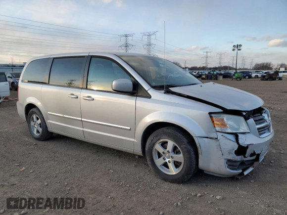 2008 Dodge Grand Caravan SXT with VIN 2D8HN54P78R726515, listed as a Copart auction lot 89122385 with 142,663 mi miles and Salvage Title. Bid and sale history available at DreamBid. Image 4.