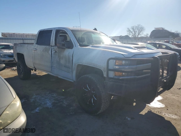2017 Chevrolet Silverado 2500HD LT with VIN 1GC1KVEY6HF196061, listed as a Copart auction lot 88737185 with 168,610 mi miles and Salvage Title. Bid and sale history available at carsss.com. Image 4.