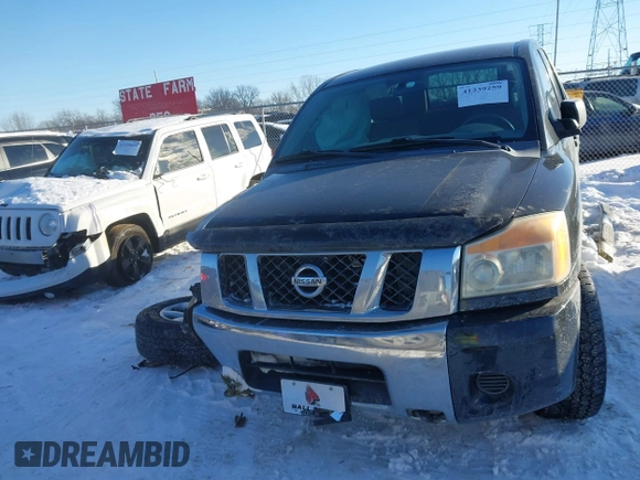 2012 Nissan Titan S with VIN 1N6AA0EJ3CN312305, listed as a IAAI auction lot 41339259 with 147,608 mi miles. Bid and sale history available at carsss.com. Image 13.