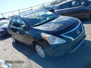 2016 Nissan Versa SV with VIN 3N1CN7AP3GL885359, listed as a IAAI auction lot 41872767 with 103,576 mi miles. Bid and sale history available at carsss.com. Image 1.