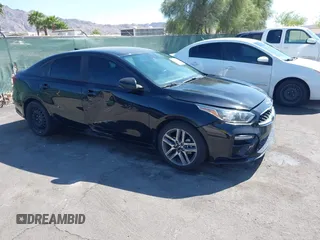 2019 Kia Forte S with VIN 3KPF34AD2KE047339, listed as a IAAI auction lot 42099823 with 63,814 mi miles. Bid and sale history available at carsss.com. Image 1.