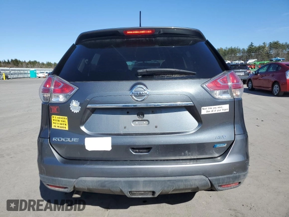 2014 Nissan Rogue S z VIN 5N1AT2MK5EC784664, wystawiony jako Copart lot #51987065 z przebiegiem 100 339 mil mil oraz Szkoda całkowita • Salvage title. Historia ofert i sprzedaży dostępna na DreamBid. Obrazek 6.