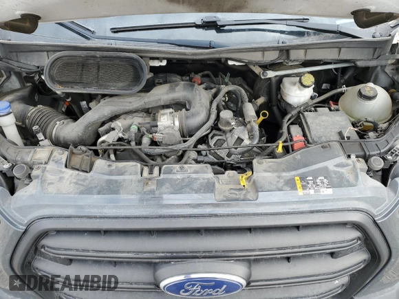 2020 Ford Transit Cargo with VIN 1FTBR1X81LKB01847, listed as a Copart auction lot 44229315 with Not Provided miles and Salvage Title. Bid and sale history available at DreamBid. Image 12.