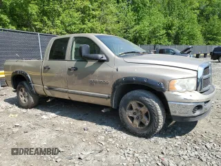 2005 Dodge 1500 SLT with VIN 1D7HU18D65J614921, listed as a Copart auction lot 51922855 with Not Provided miles and Salvage Title. Bid and sale history available at DreamBid. Image 4.