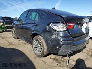 2017 BMW X4 M40i with VIN 5UXXW7C57H0U24914, listed as a Copart auction lot 44800293 with 90,576 mi miles. Bid and sale history available at carsss.com. Image 2.