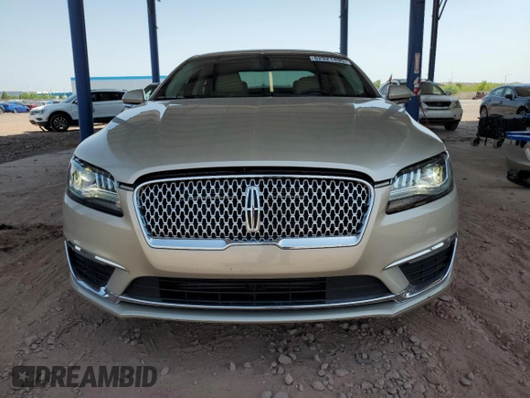 2017 Lincoln MKZ Premiere with VIN 3LN6L5A93HR665641, listed as a Copart auction lot 62921495 with 36,089 mi miles and Salvage title. Bid and sale history available at DreamBid. Image 5.