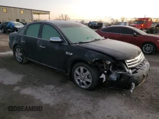 2008 Ford Taurus Limited with VIN 1FAHP25W48G112543, listed as a Copart auction lot 83317684 with 35,046 mi miles and Salvage Title. Bid and sale history available at DreamBid. Image 4.