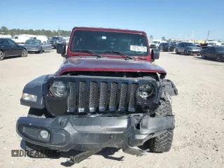 2021 Jeep Wrangler Unlimited Willys with VIN 1C4HJXDG4MW734322, listed as a Copart auction lot 50155775 with 45,963 mi miles and Salvage title. Bid and sale history available at DreamBid. Image 5.