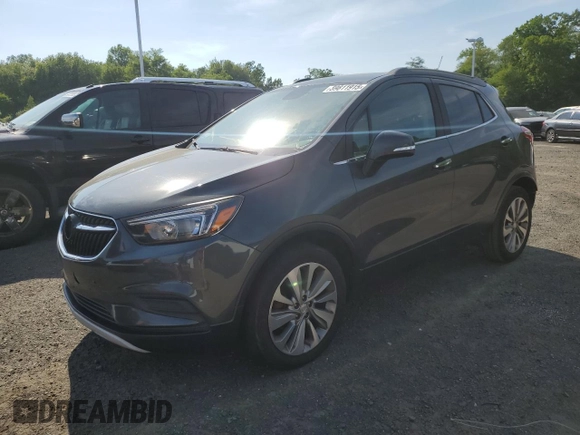 2017 Buick Encore Preferred z VIN KL4CJASB6HB083703, wystawiony jako Copart lot #59811915 z przebiegiem 162 754 mil mil oraz Czysty tytuł • Clean title. Historia ofert i sprzedaży dostępna na DreamBid. Obrazek 1.