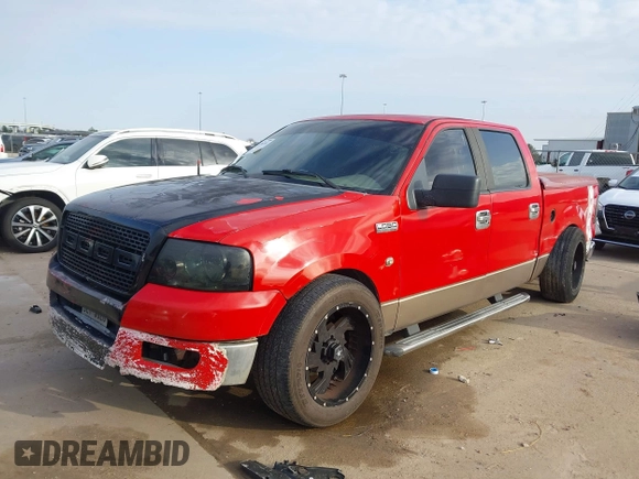 2005 Ford F-150 XLT with VIN 1FTRW12W35KE95996, listed as a IAAI auction lot 41576391 with 279,994 mi miles. Bid and sale history available at carsss.com. Image 18.