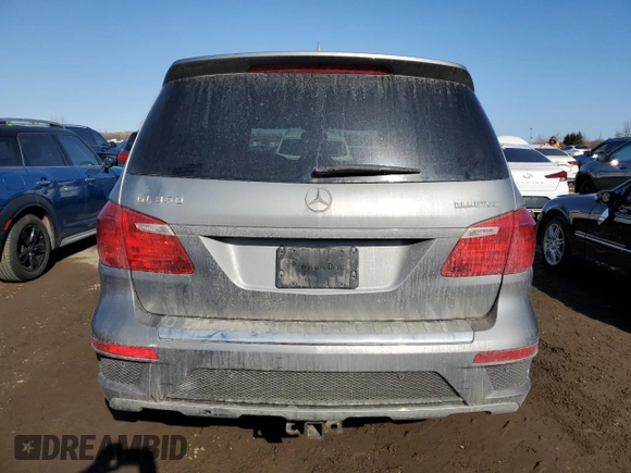 2015 Mercedes-Benz GL-Class GL 350 BlueTEC with VIN 4JGDF2EE3FA616774, listed as a Copart auction lot 48571765 with 206,393 mi miles and Salvage Title. Bid and sale history available at carsss.com. Image 6.