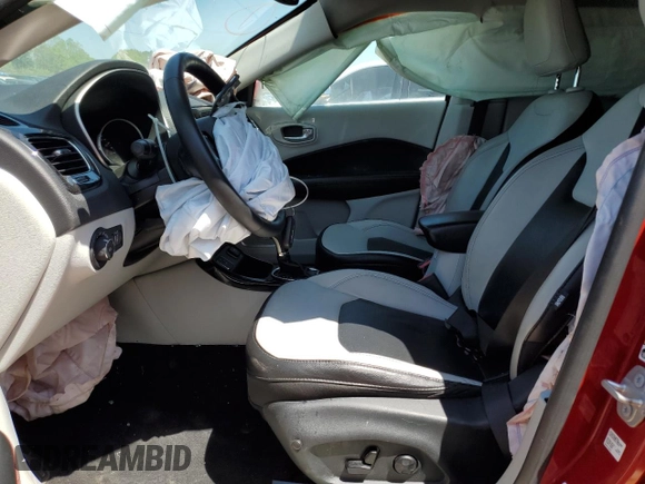 2018 Jeep Compass Limited with VIN 3C4NJCCB8JT410955, listed as a Copart auction lot 49793275 with 69,452 mi miles and Salvage Title. Bid and sale history available at carsss.com. Image 7.