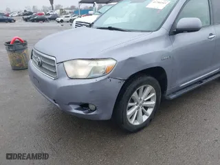 2009 Toyota Highlander Hybrid Limited with VIN JTEEW44A592033233, listed as a IAAI auction lot 41786543 with 120,841 mi miles. Bid and sale history available at carsss.com. Image 6.