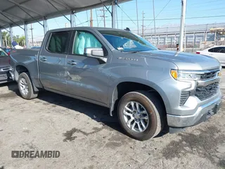 2024 Chevrolet Silverado 1500 LT with VIN 1GCPDKEK4RZ261794, listed as a IAAI auction lot 41996700 with 14,566 mi miles and . Bid and sale history available at DreamBid. Image 1.