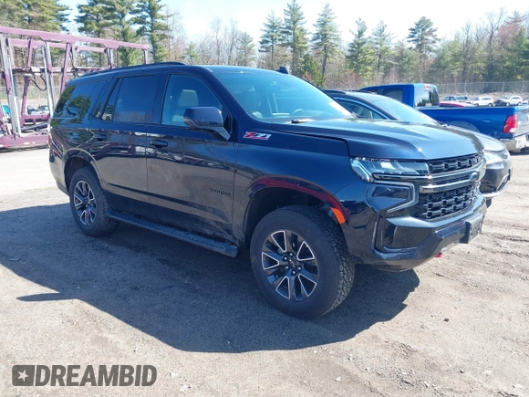 2021 Chevrolet Tahoe Z71 with VIN 1GNSKPKD4MR228894, listed as a IAAI auction lot 42083391 with 40,181 mi miles and . Bid and sale history available at DreamBid. Image 1.