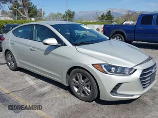 2018 Hyundai Elantra SEL with VIN 5NPD84LF8JH292776, listed as a IAAI auction lot 41957652 with 47,531 mi miles and . Bid and sale history available at DreamBid. Image 1.