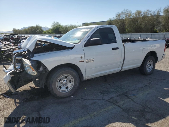 2016 Ram 1500 Tradesman z VIN 3C6JR6DT6GG282434, wystawiony jako Copart lot #56062375 z przebiegiem 123 990 mil mil oraz Szkoda całkowita • Salvage title. Historia ofert i sprzedaży dostępna na DreamBid. Obrazek 1.