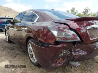 2012 Nissan Maxima 3.5 SV with VIN 1N4AA5AP9CC821049, listed as a IAAI auction lot 42110060 with 172,818 mi miles. Bid and sale history available at carsss.com. Image 12.